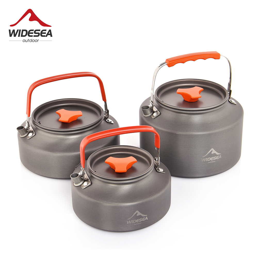 Camping Cooking Utensil Set - Widesea 1.1L 2L1.5L Camping Water Kettle