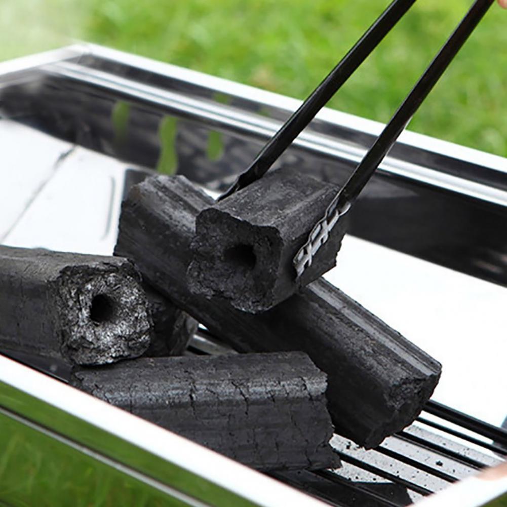 Camping Cooking Grill - 28cm Barbecue Charcoal Tong Ergonomic Heat