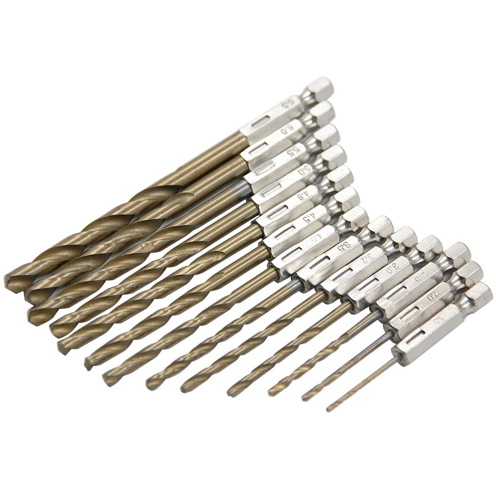 Mess Kit Titanium - Hexagonal Handle 13pc Titanium Plated Twist