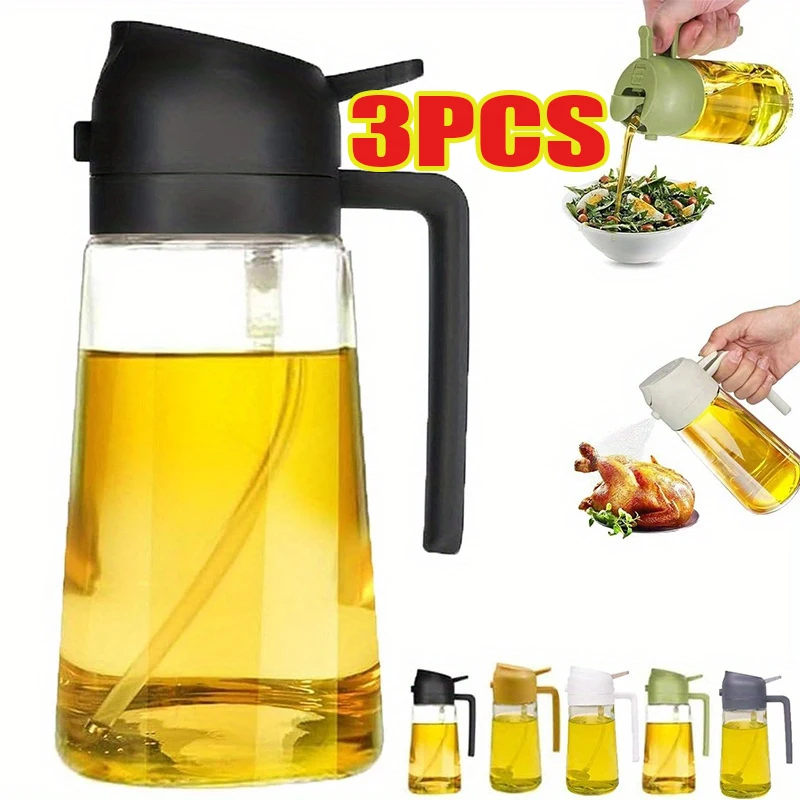 Camping Cooking Pack - Oil Spray 2-in-1 Plastic Household Kitchen