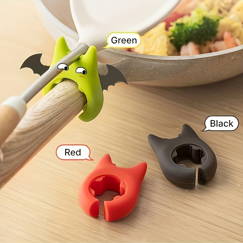 Camping Cooking Gadgets - Outdoor Portable Camping Silicone Spatula Holder,