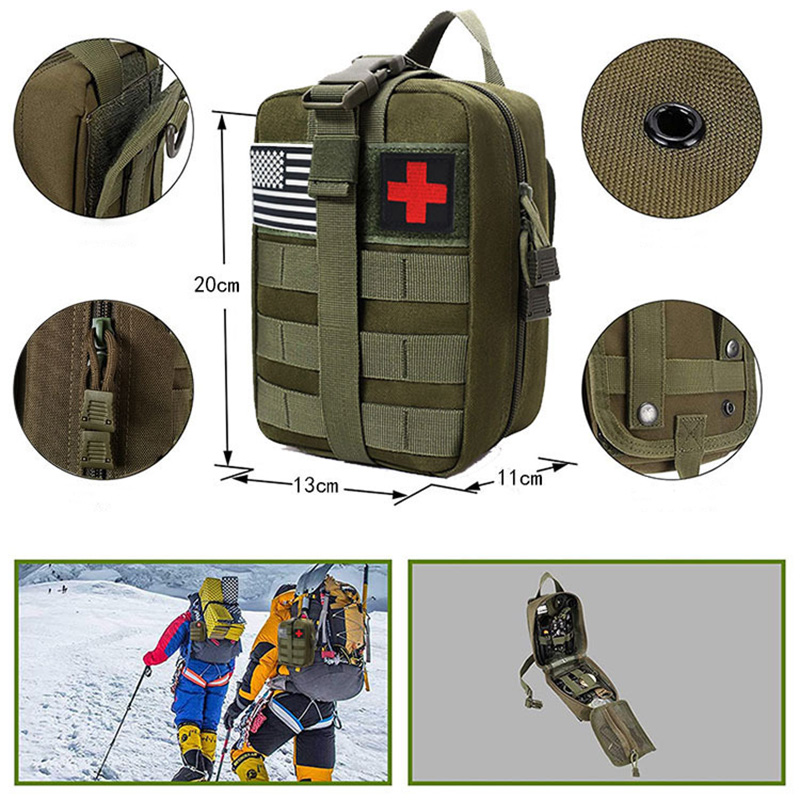 Survival First Aid Kit Surviva - Camping Cooking Set With Bag ulasan dan harga