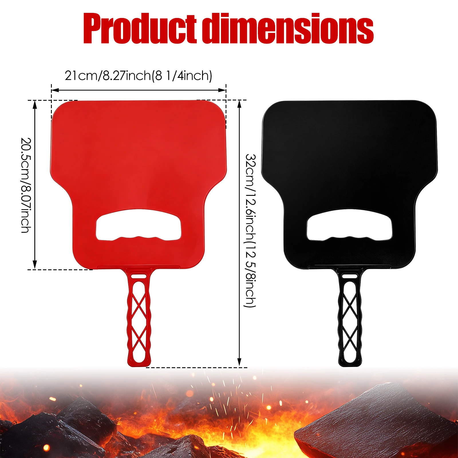 Manual Wind Maker Plastic Hand - Camping Cooking Grill ulasan dan harga