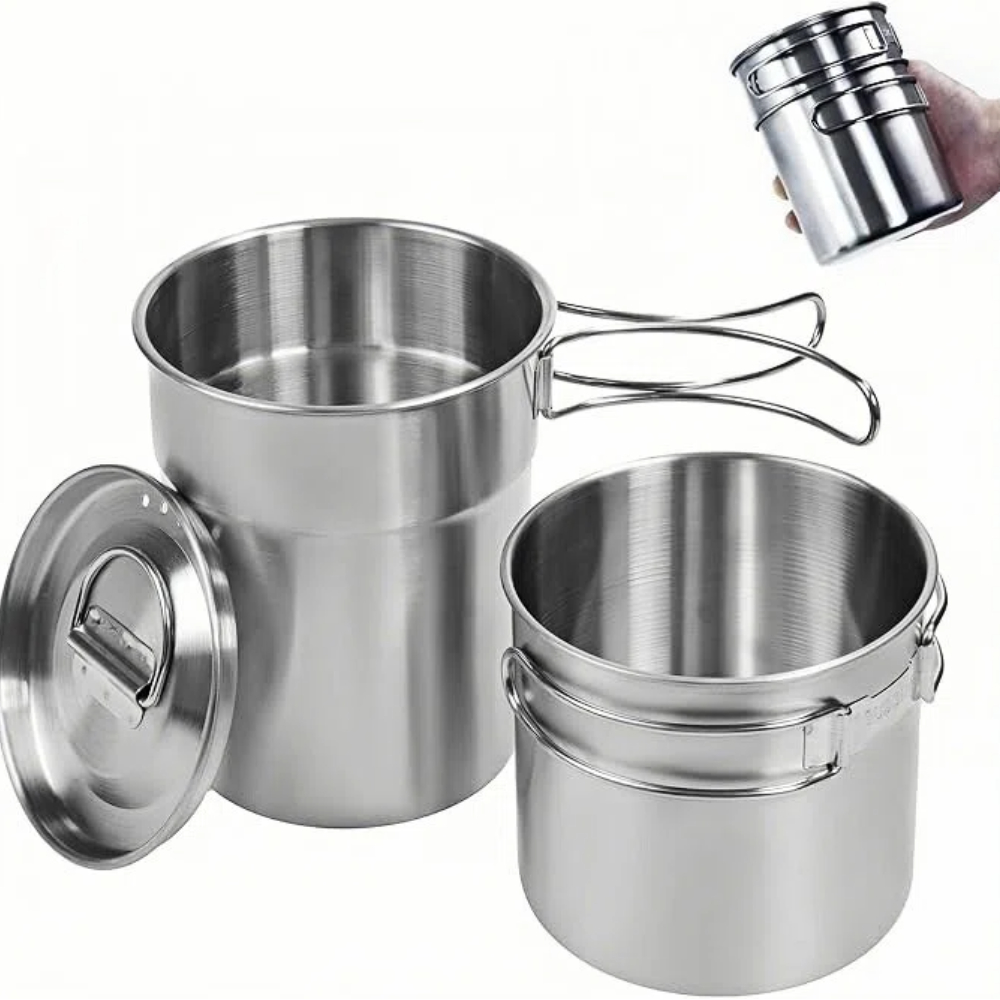 Foldable Camping Cups Mugs Cam - Camping Cooking Utensil Set ulasan dan harga