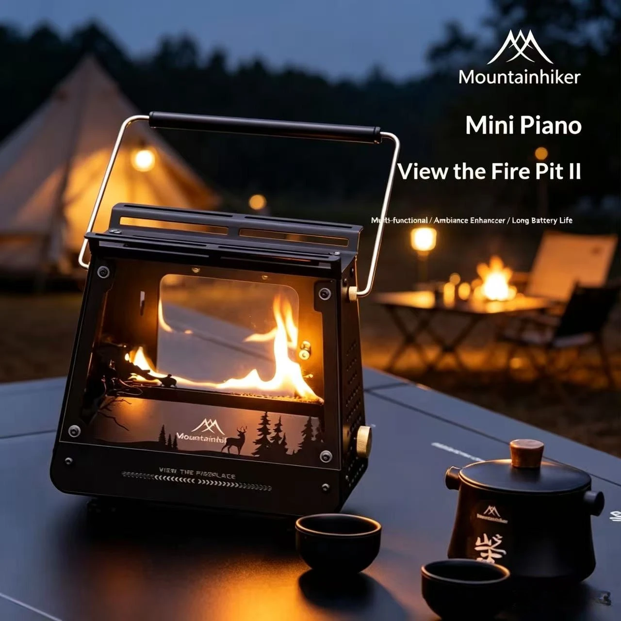 MOUNTAINHIKEROutdoor Portable  - Camping Cooking Open Fire ulasan dan harga