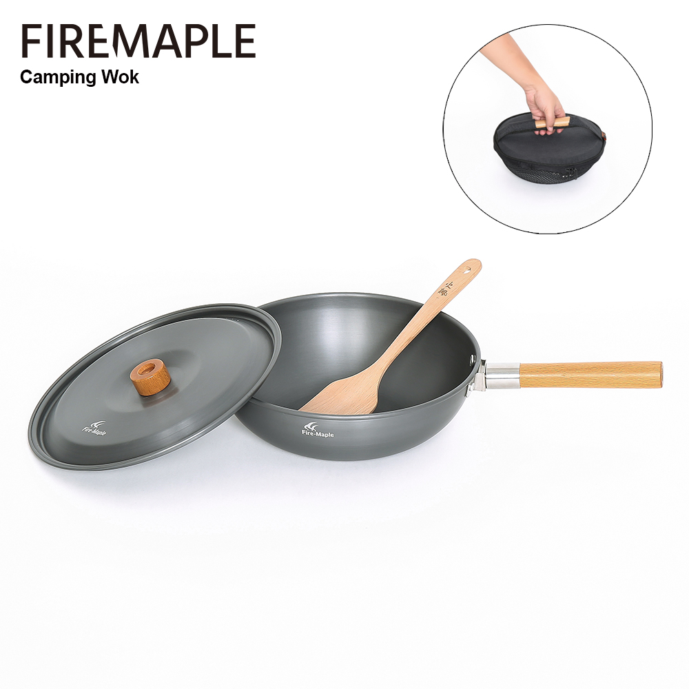 Fire-Maple Camping Wok Lightwe - Camping Cooking Equipment Bag ulasan dan harga