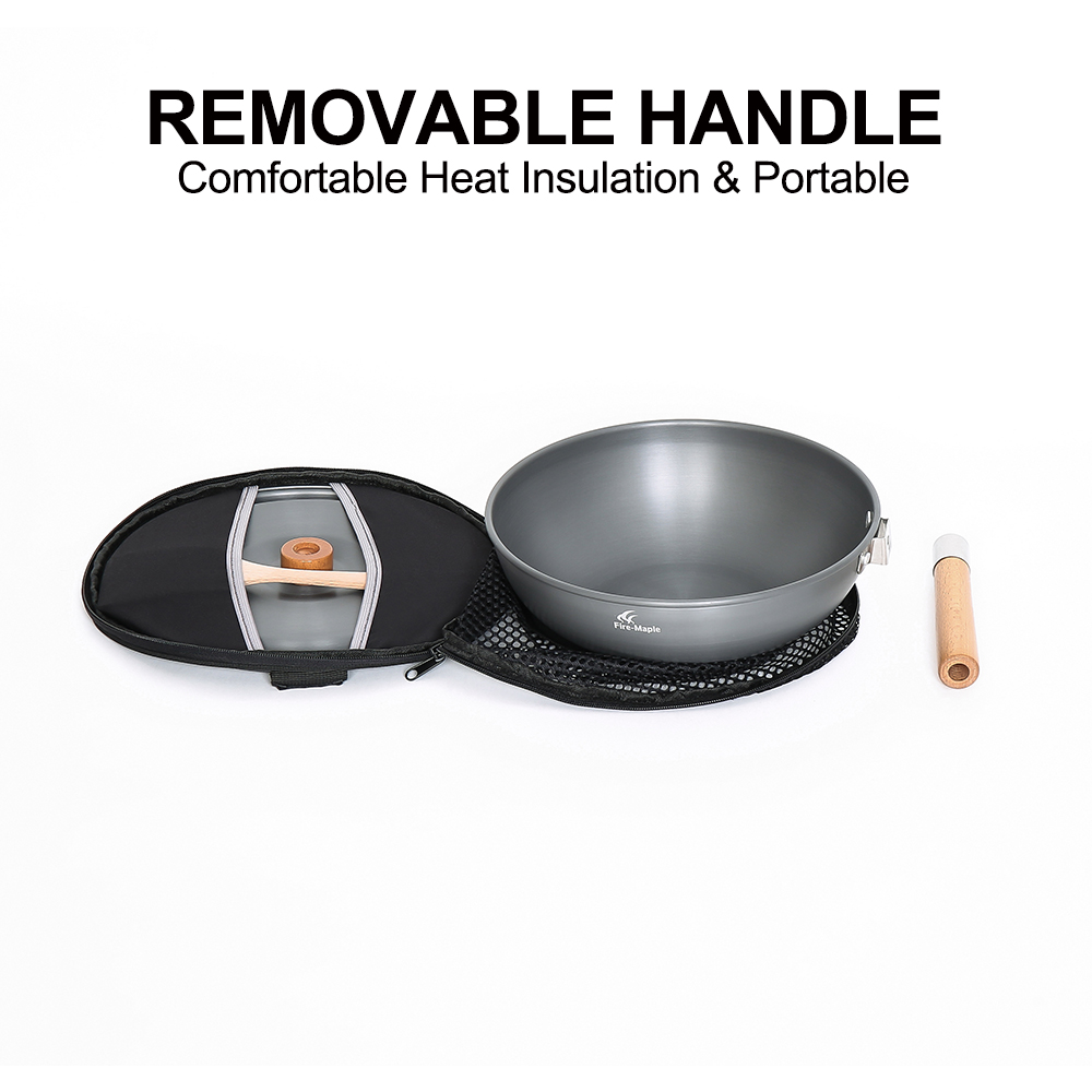Fire-Maple Camping Wok Lightwe - Camping Cooking Equipment Bag ulasan dan harga