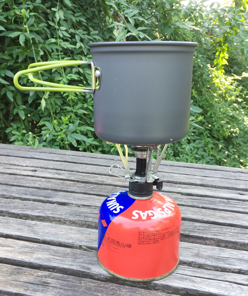 Outdoor Portable Camping Cookw - Camping Cooking Set With Bag ulasan dan harga