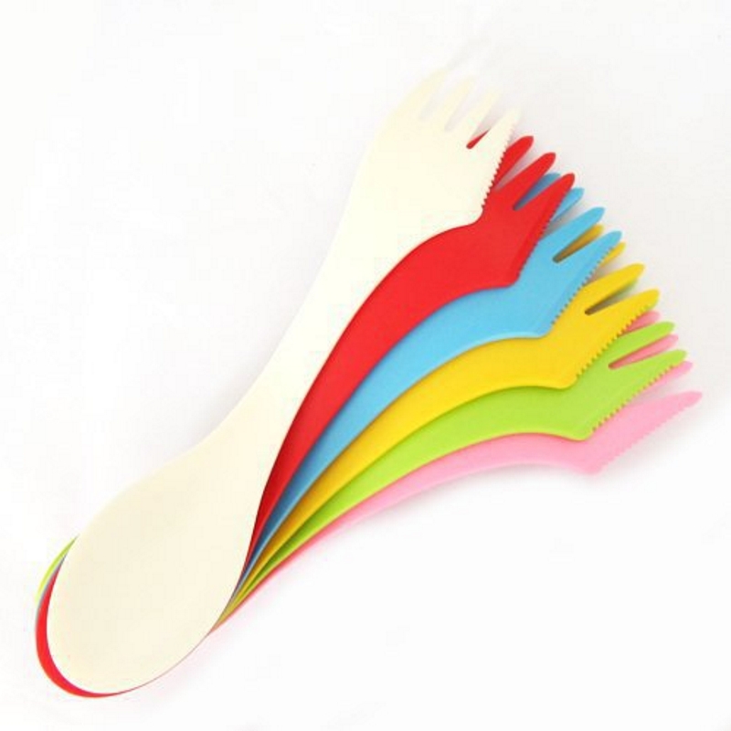 6PCS 3-in-1 Camp Utensils Set  - Camping Cooking Basket ulasan dan harga