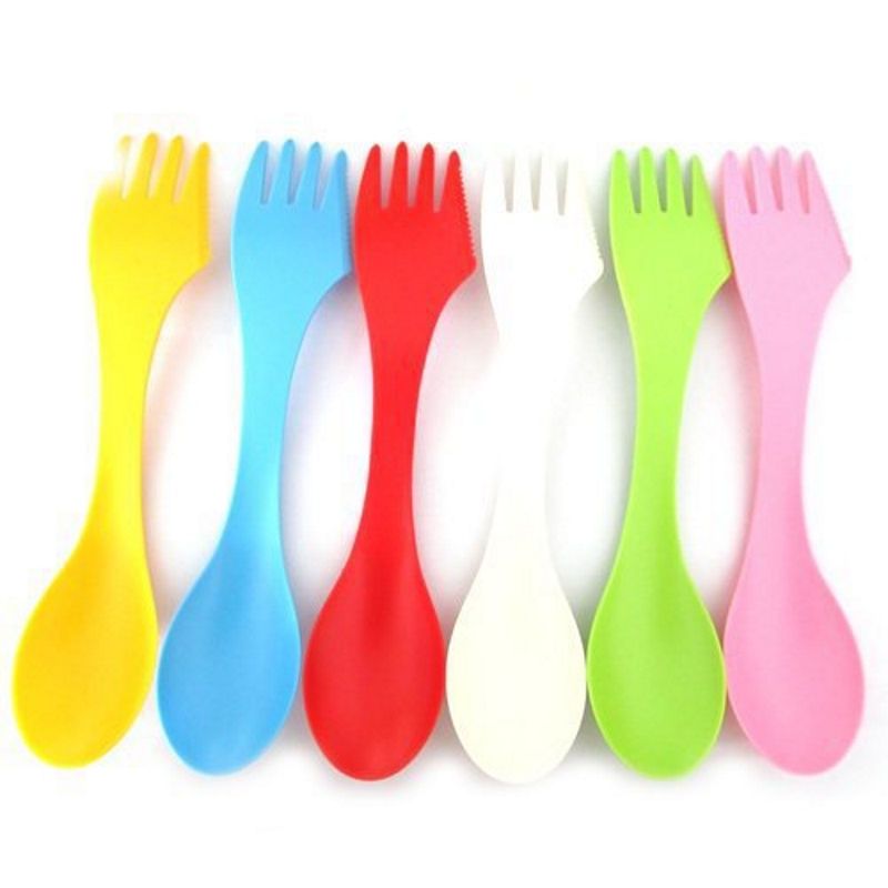 6PCS 3-in-1 Camp Utensils Set  - Camping Cooking Basket ulasan dan harga