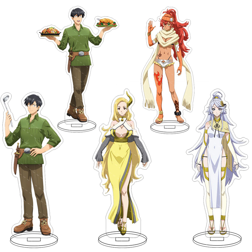 16CM Anime Acrylic Stand Campf - Campfire Cooking With My Absurd Skill ulasan dan harga