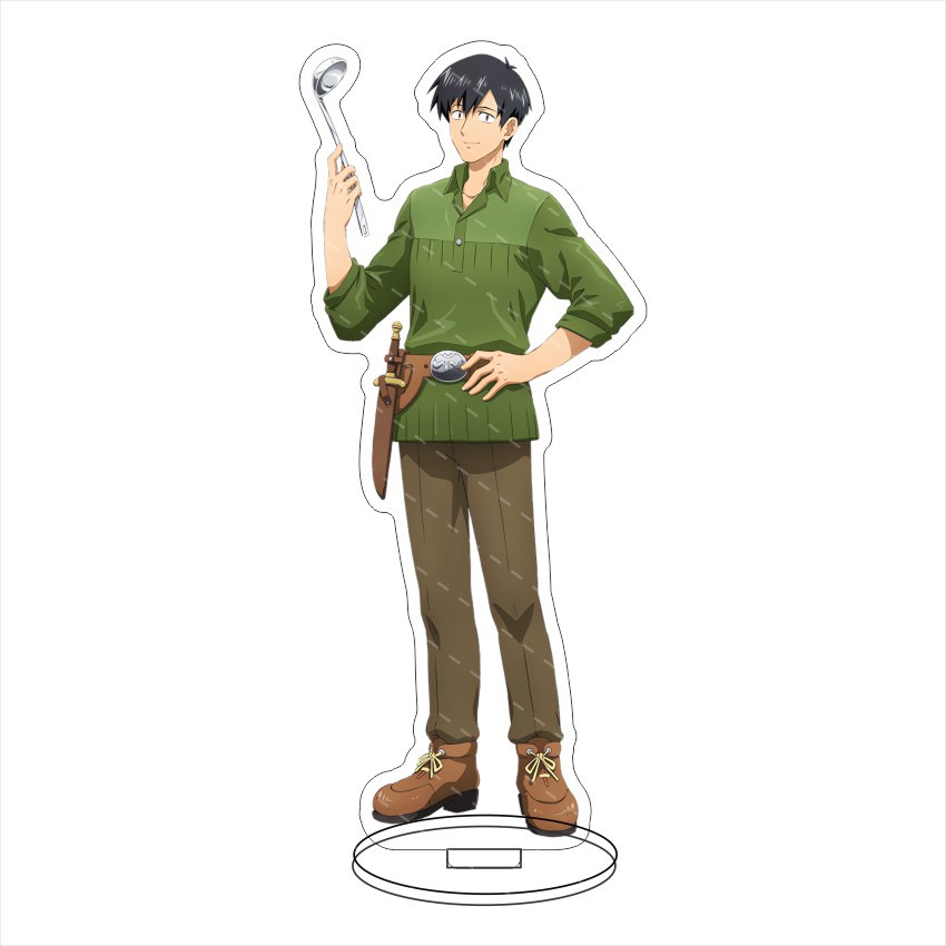 16CM Anime Acrylic Stand Campf - Campfire Cooking With My Absurd Skill ulasan dan harga
