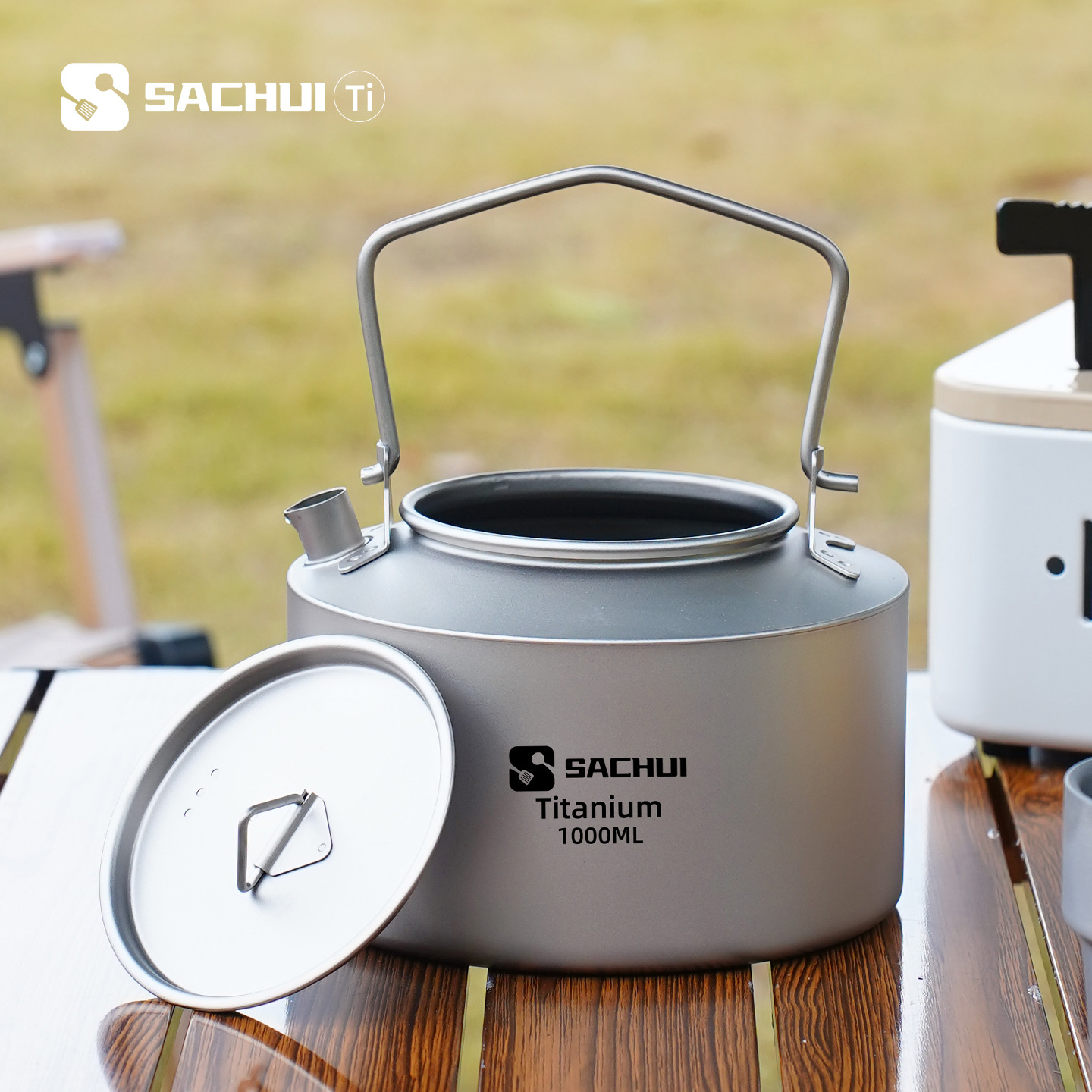 1000ML Pure Titanium Kettle Ou - Camping Cooking Equipment ulasan dan harga