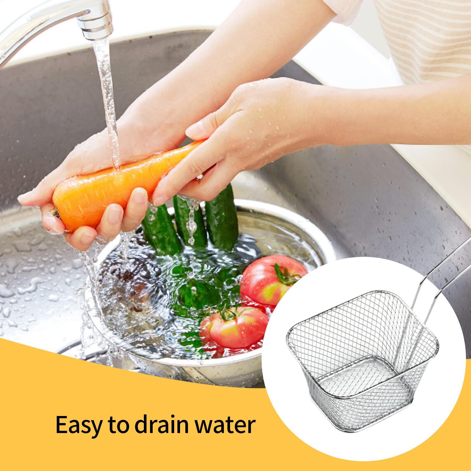 Fry Basket Professional Stainl - Camping Cooking Basket ulasan dan harga