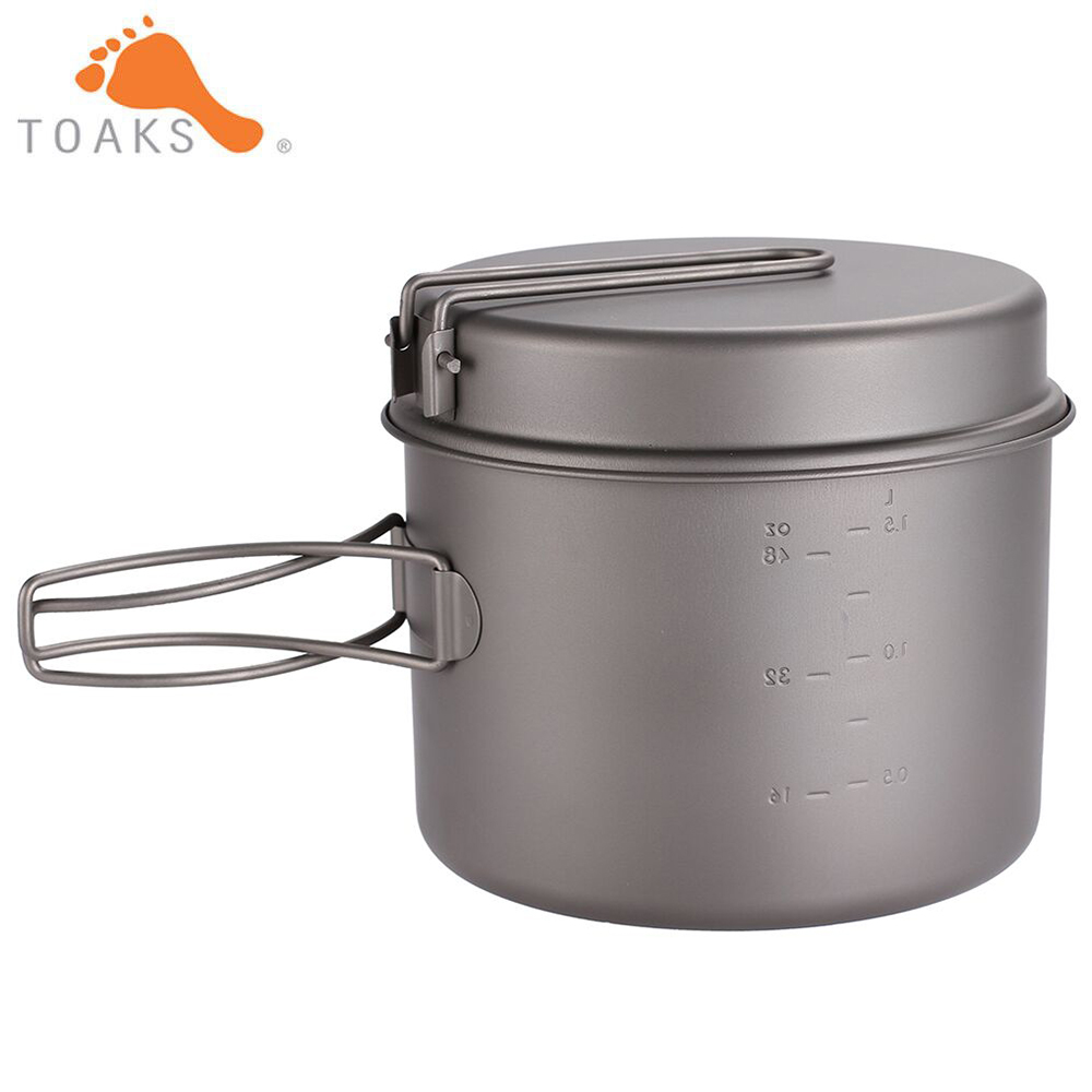 TOAKS Cookware Set Ultralight  - Camping Cooking Utensil Set ulasan dan harga