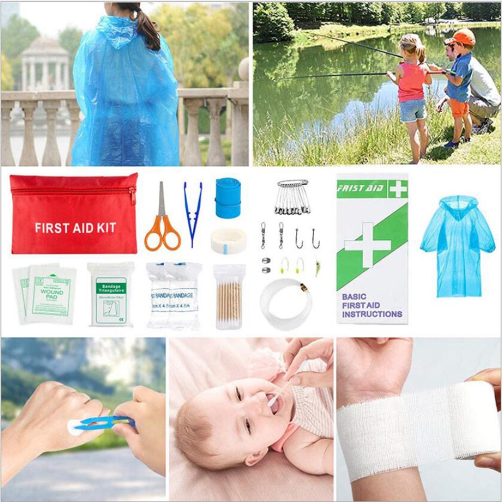Survival First Aid Kit Surviva - Camping Cooking Set With Bag ulasan dan harga