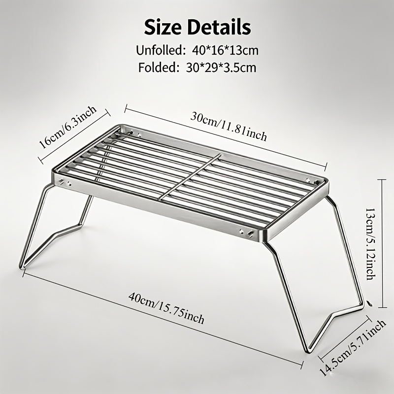 Portable Foldable Stainless Ca - Camping Cooking Equipment ulasan dan harga