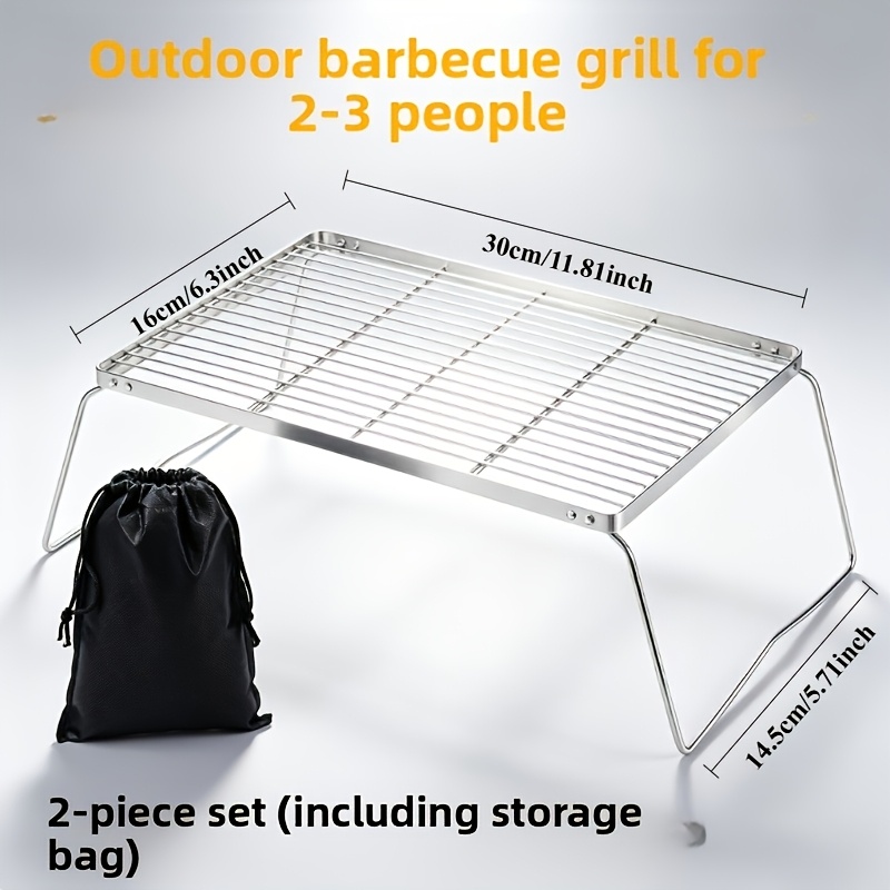 Portable Foldable Stainless Ca - Camping Cooking Equipment ulasan dan harga