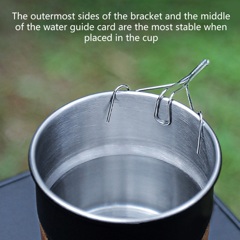 1PC Hand Brewed Coffee Teapot  - Camping Cooking Bowl ulasan dan harga