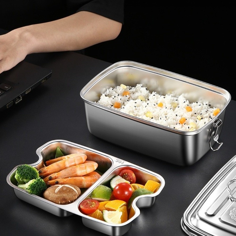 Double-layer Stainless Steel L - Camping Cooking Equipment ulasan dan harga