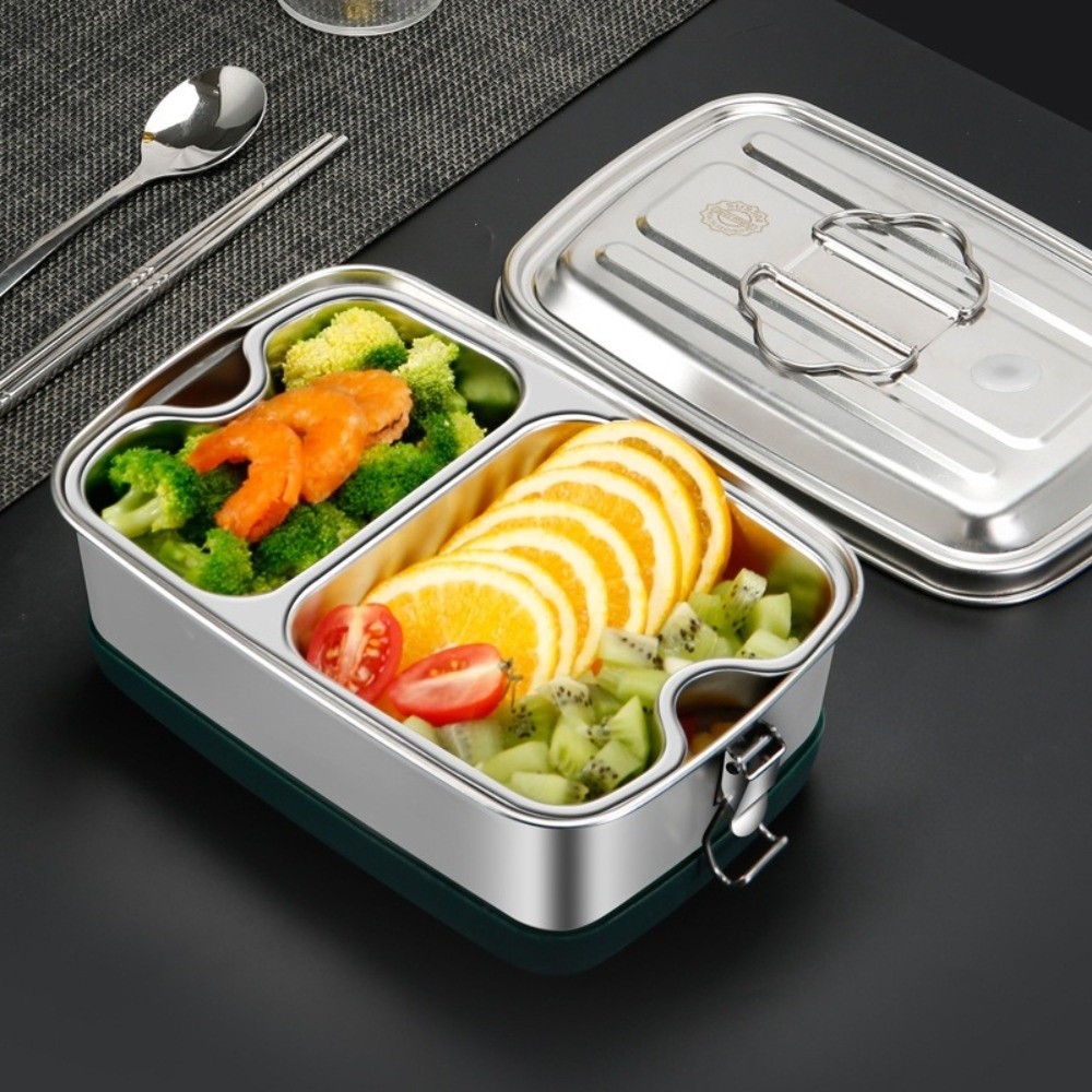 Double-layer Stainless Steel L - Camping Cooking Equipment ulasan dan harga