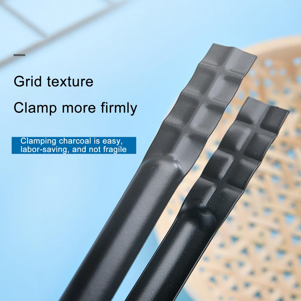 28cm Barbecue Charcoal Tong Er - Camping Cooking Grill ulasan dan harga