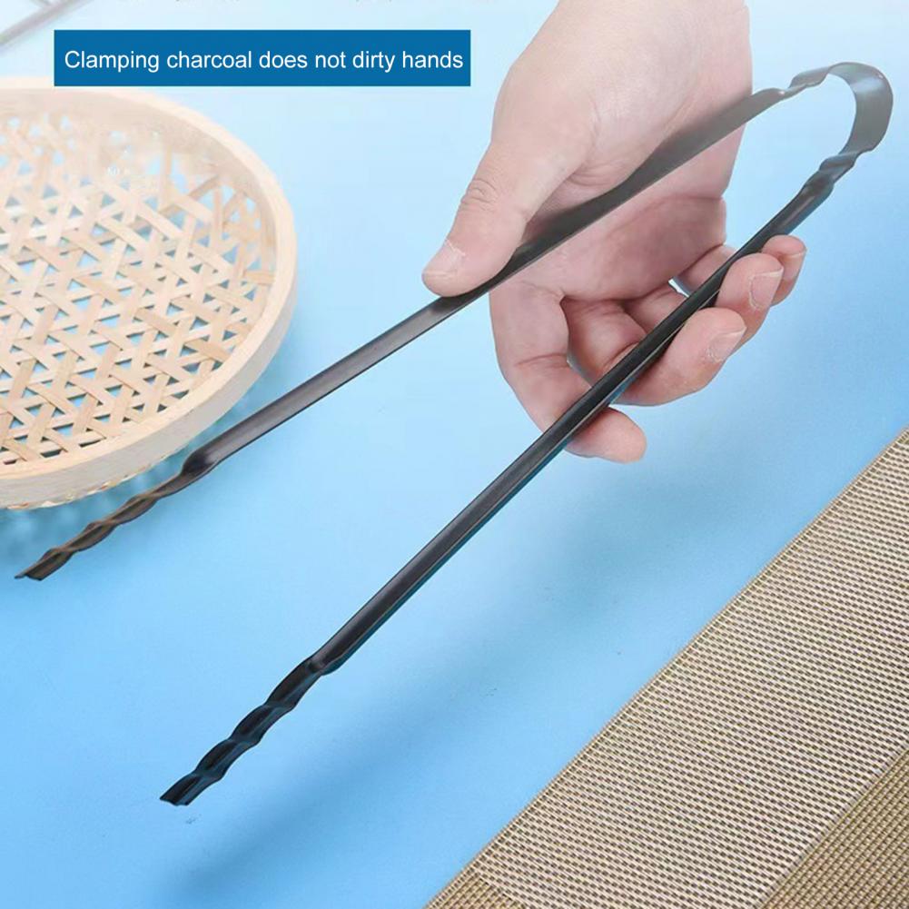 28cm Barbecue Charcoal Tong Er - Camping Cooking Grill ulasan dan harga