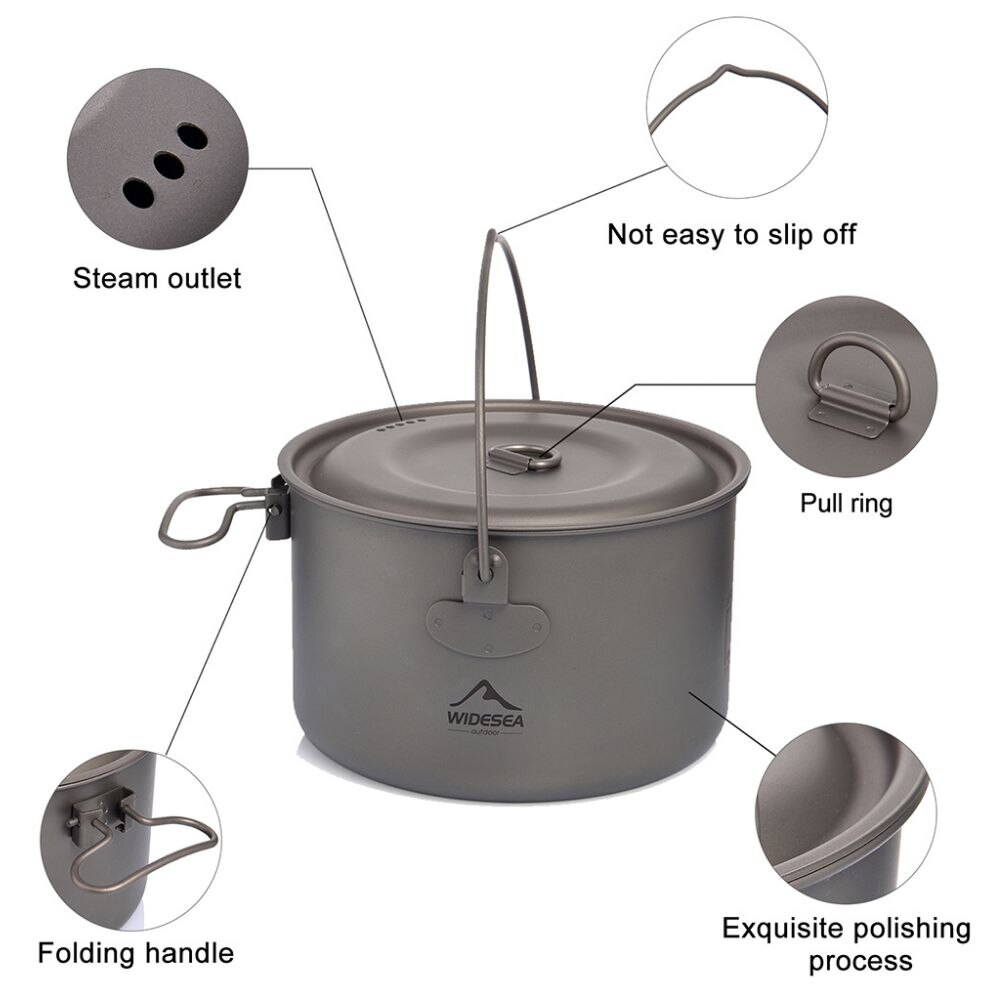 Widesea Camping Tableware Tita - Camping Cooking Utensil Set ulasan dan harga