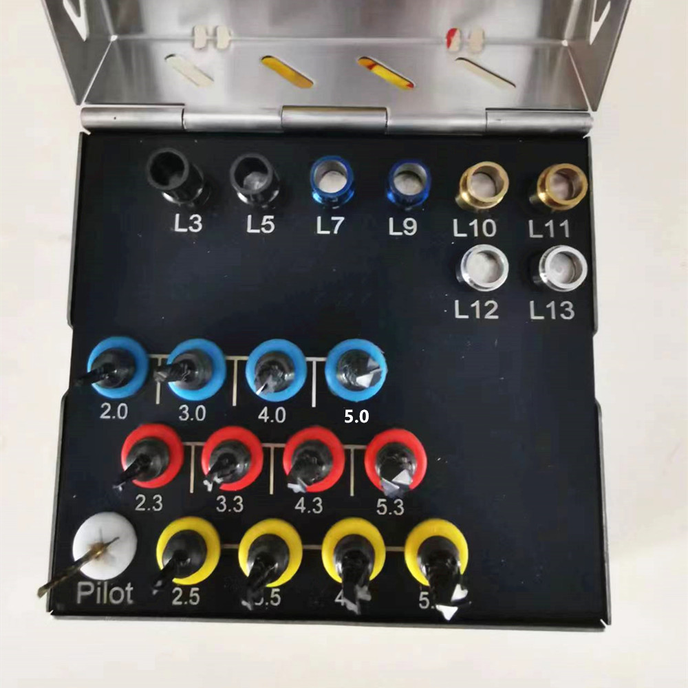 21 Pcs/set Titanium Dental Oss - Mess Kit Titanium ulasan dan harga