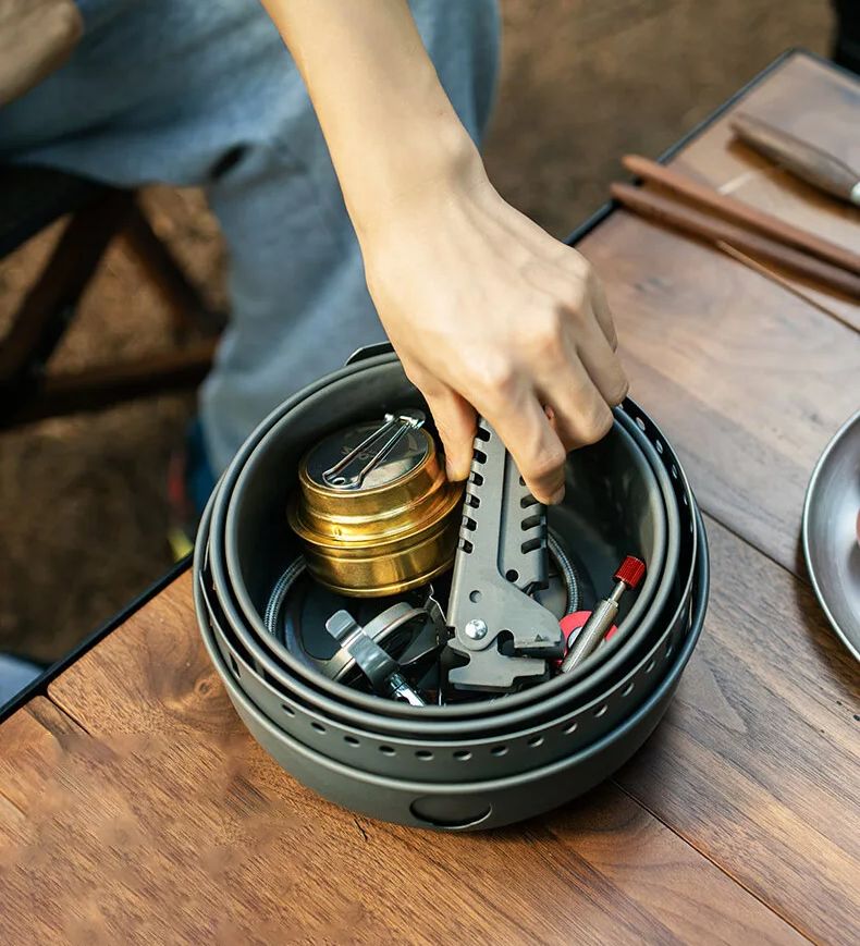 Camping Gas Stove Alcohol Stov - Camping Cooking Gadgets ulasan dan harga