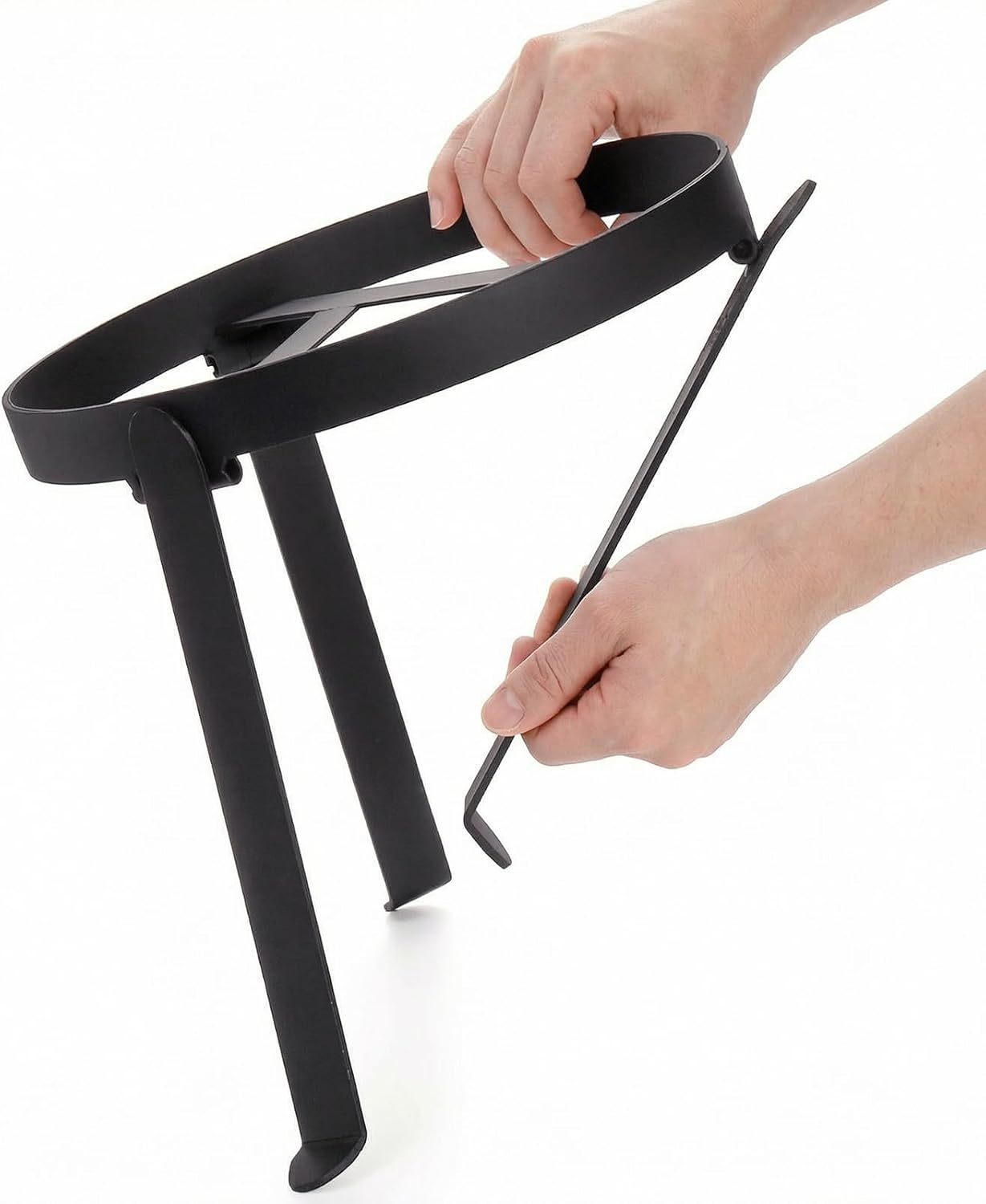 Campfire Tripod, Folding Campi - Camping Cooking Open Fire ulasan dan harga