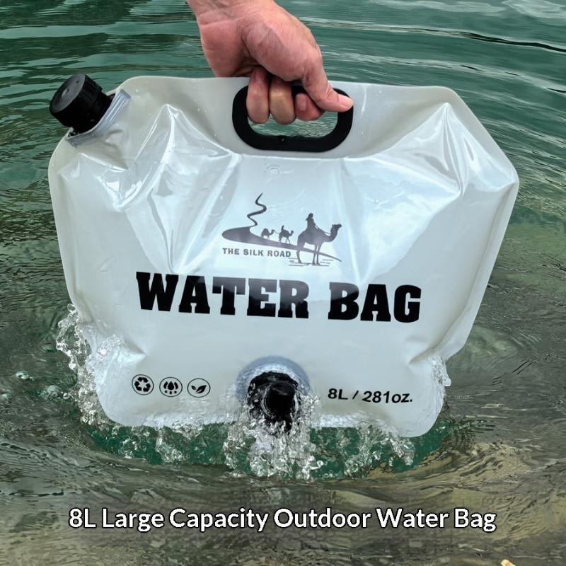 ●8L Camping Water Bag With Fau - Camping Cooking Set With Bag ulasan dan harga