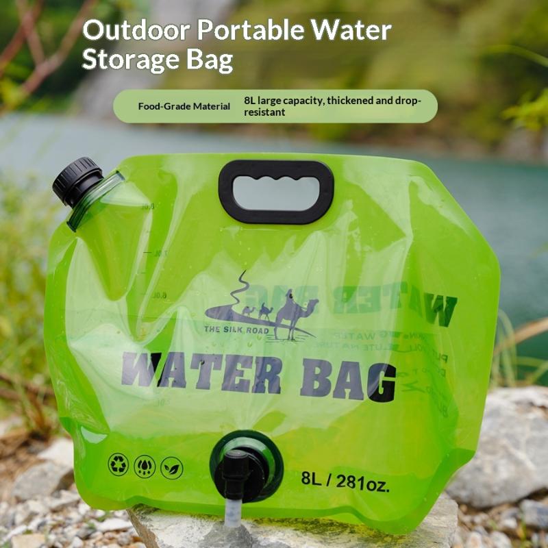 ●8L Camping Water Bag With Fau - Camping Cooking Set With Bag ulasan dan harga