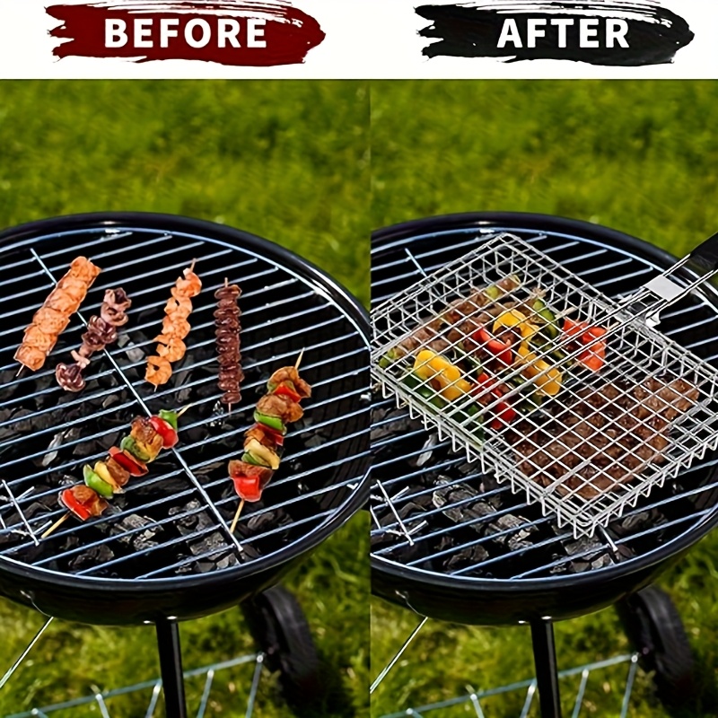 Folding Portable Outdoor Campi - Camping Cooking Basket ulasan dan harga