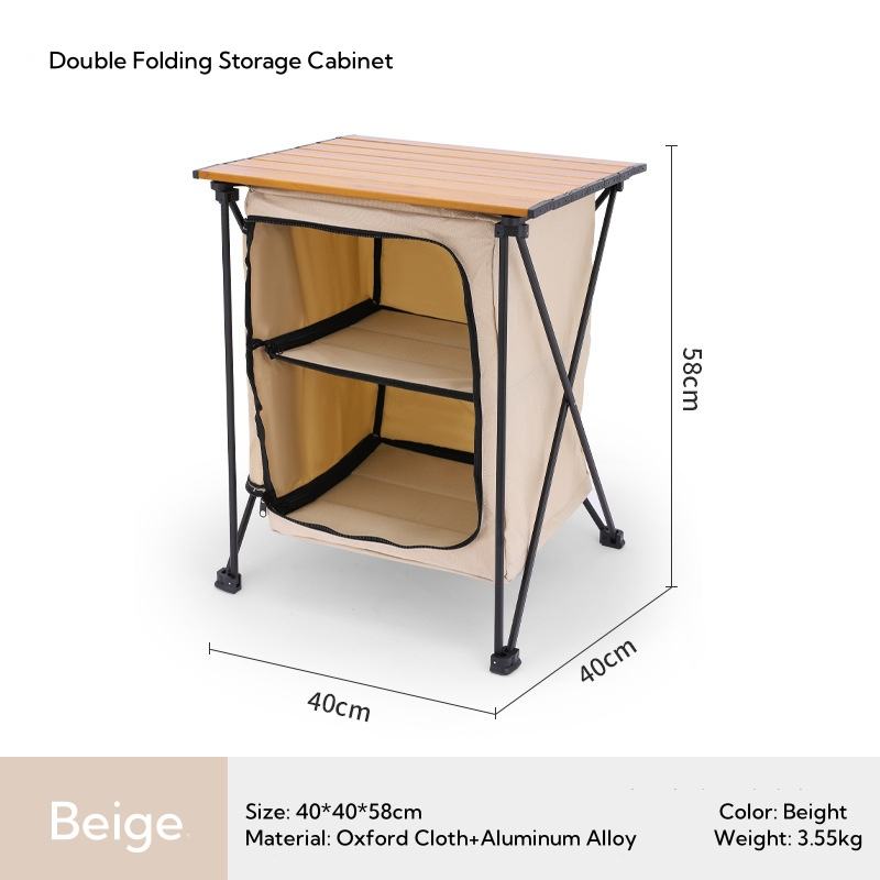 Outdoor Camping Cabinet, Cupbo - Camping Cooking Cupboard ulasan dan harga