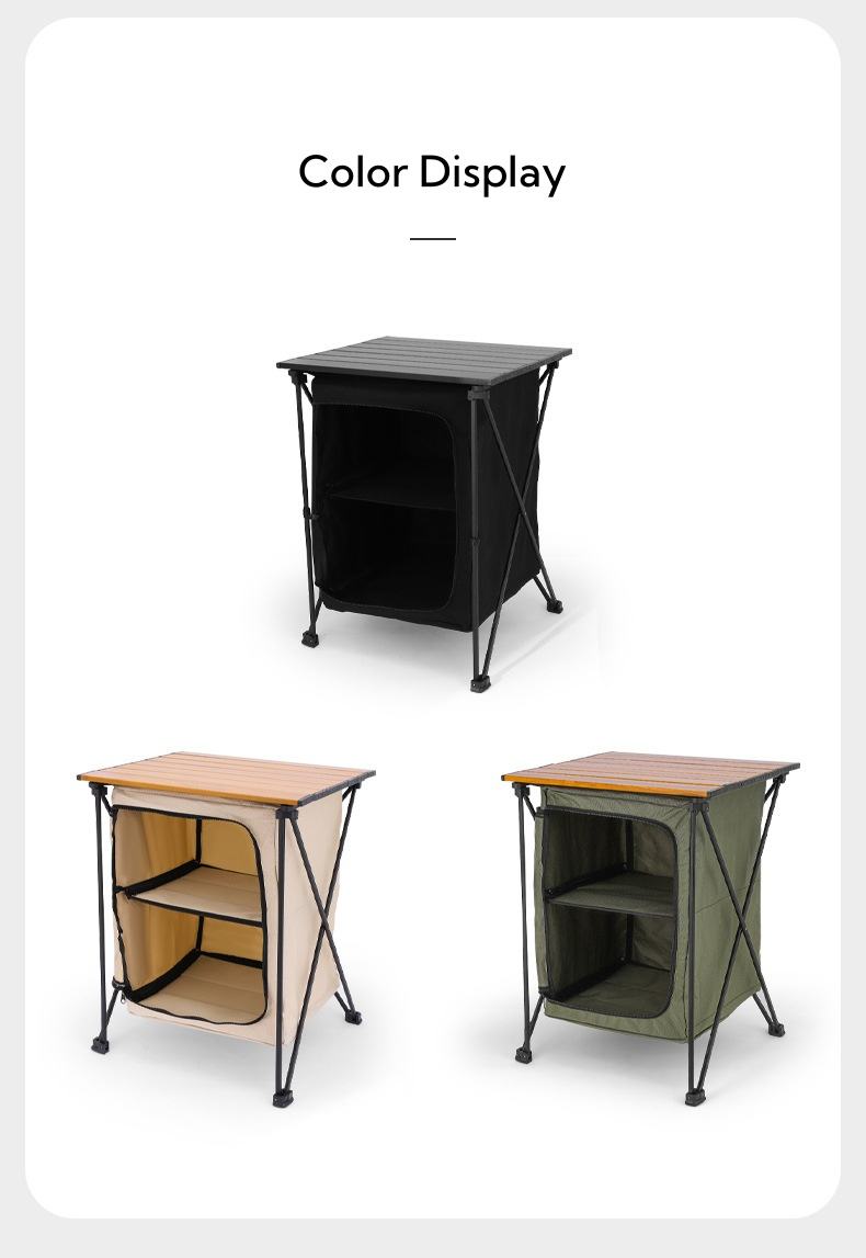 Outdoor Camping Cabinet, Cupbo - Camping Cooking Cupboard ulasan dan harga