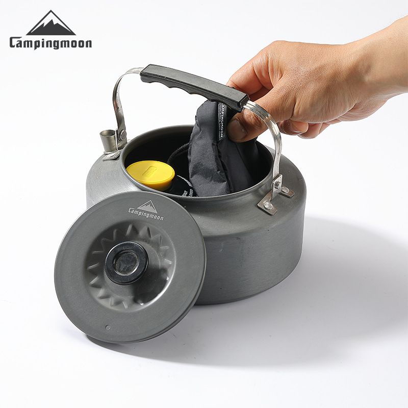CAMPINGMOON XD-2F-BQ Nylon Out - Camping Cooking Set With Bag ulasan dan harga