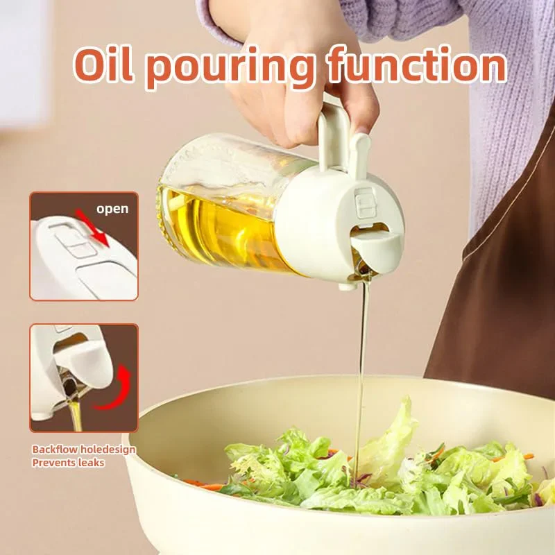 Oil Spray 2-in-1 Plastic House - Camping Cooking Pack ulasan dan harga