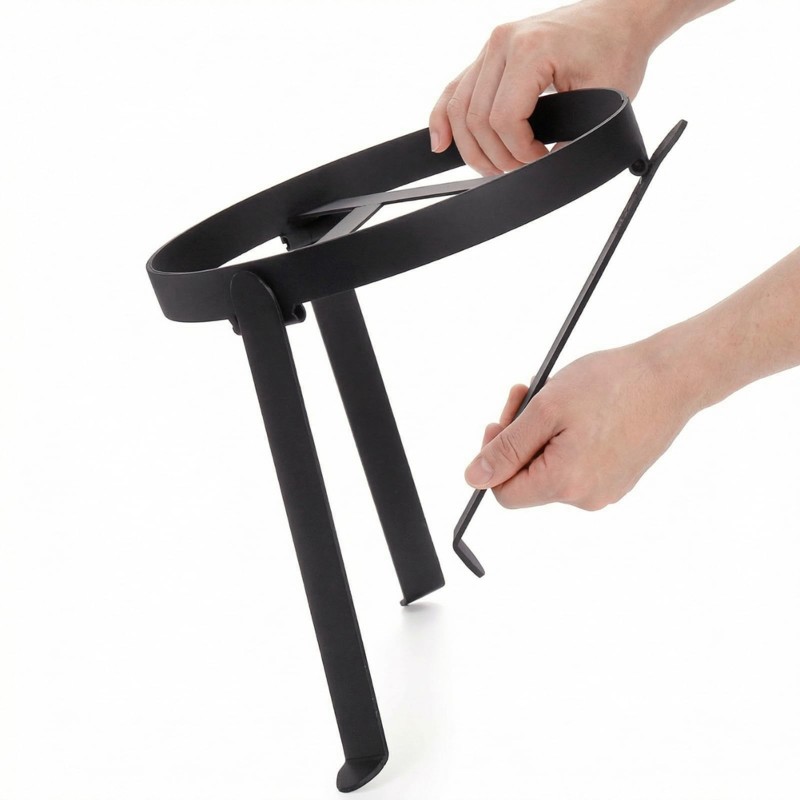 L71A Folding Camping Tripod St - Camping Cooking Open Fire ulasan dan harga