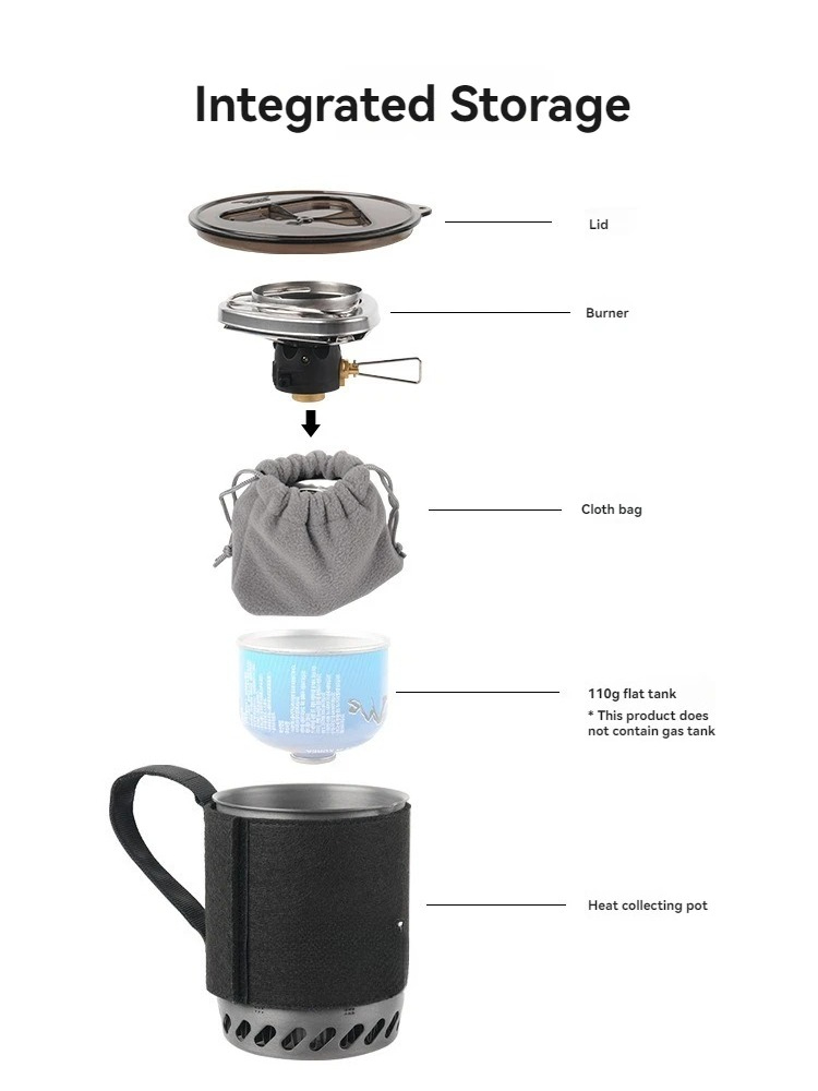 Outdoor Cooking Back packing S - Camping Cooking Pack ulasan dan harga