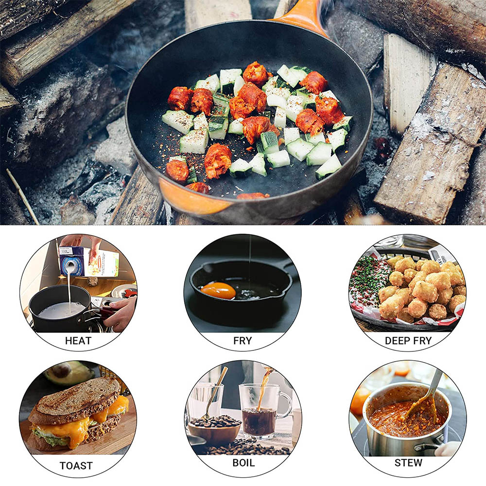 Outdoor cooking 3-4 person pic - Camping Cooking Set With Bag ulasan dan harga