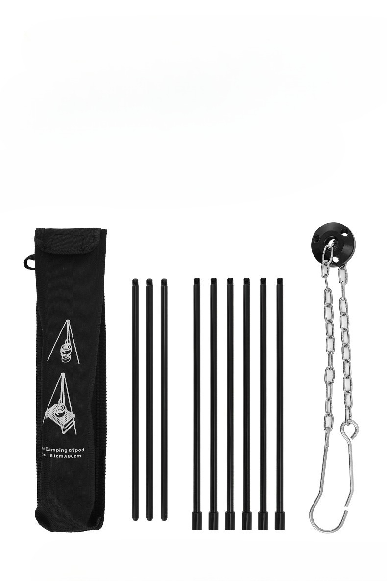 Portable Outdoor Cooking Tripo - Camping Cooking Pot Tripod ulasan dan harga
