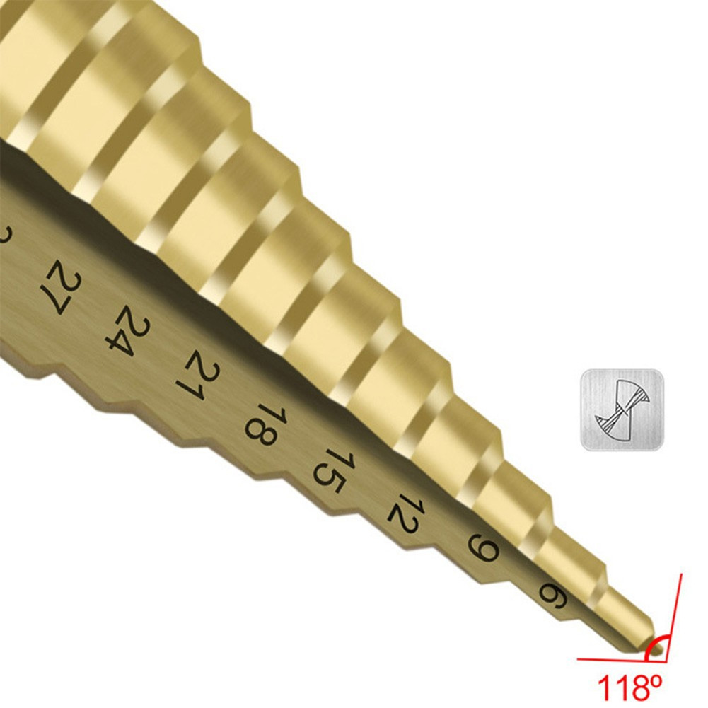 4-42mm Step Drill Bit Set Tita - Mess Kit Titanium ulasan dan harga