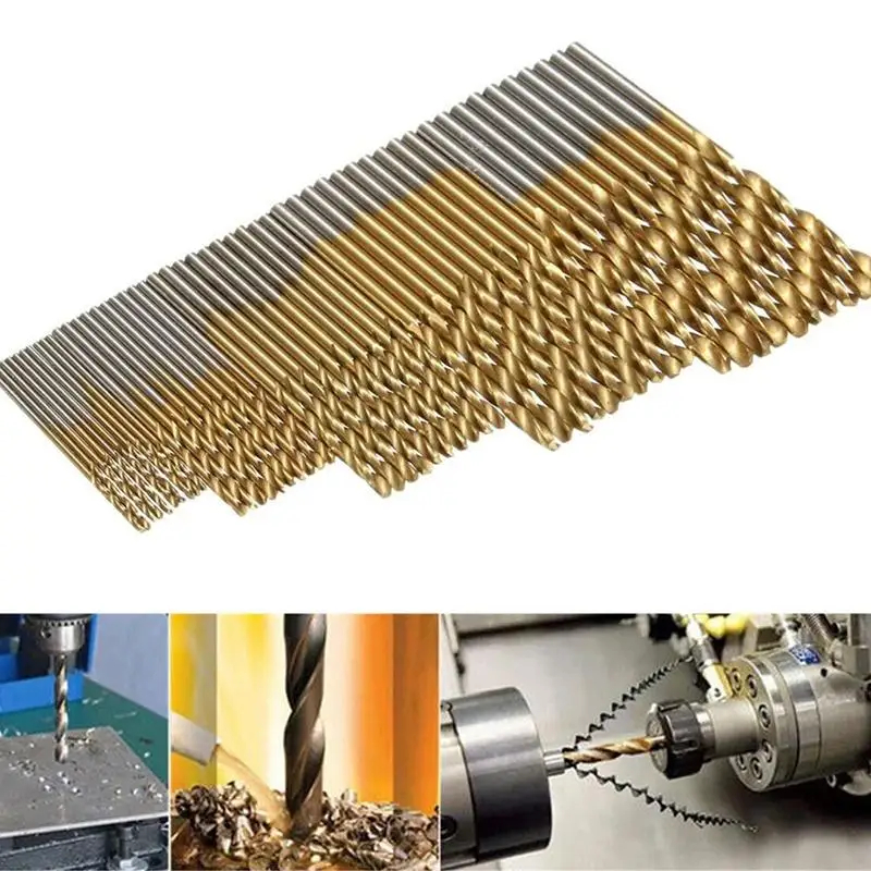 100pcs Titanium Coated Set HSS - Mess Kit Titanium ulasan dan harga