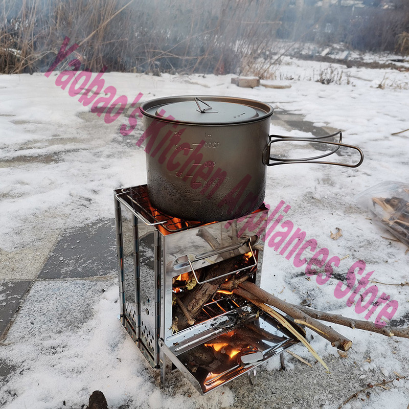 Wood Stove Outdoor Camping Equ - Camping Cooking Equipment ulasan dan harga