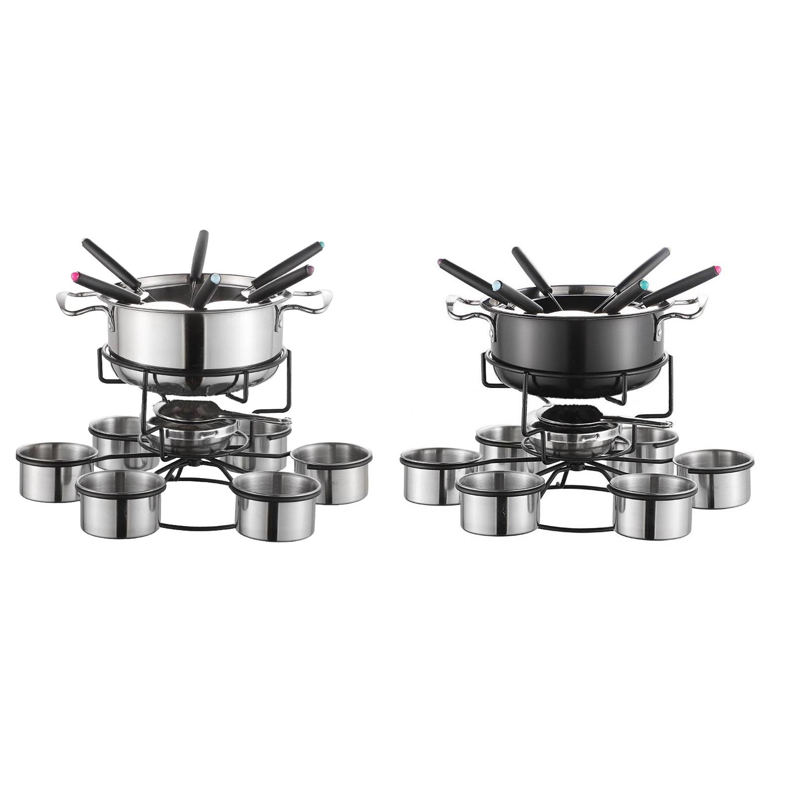 Fondue Pot Set Cooking Stove T - Camping Cooking Sets ulasan dan harga