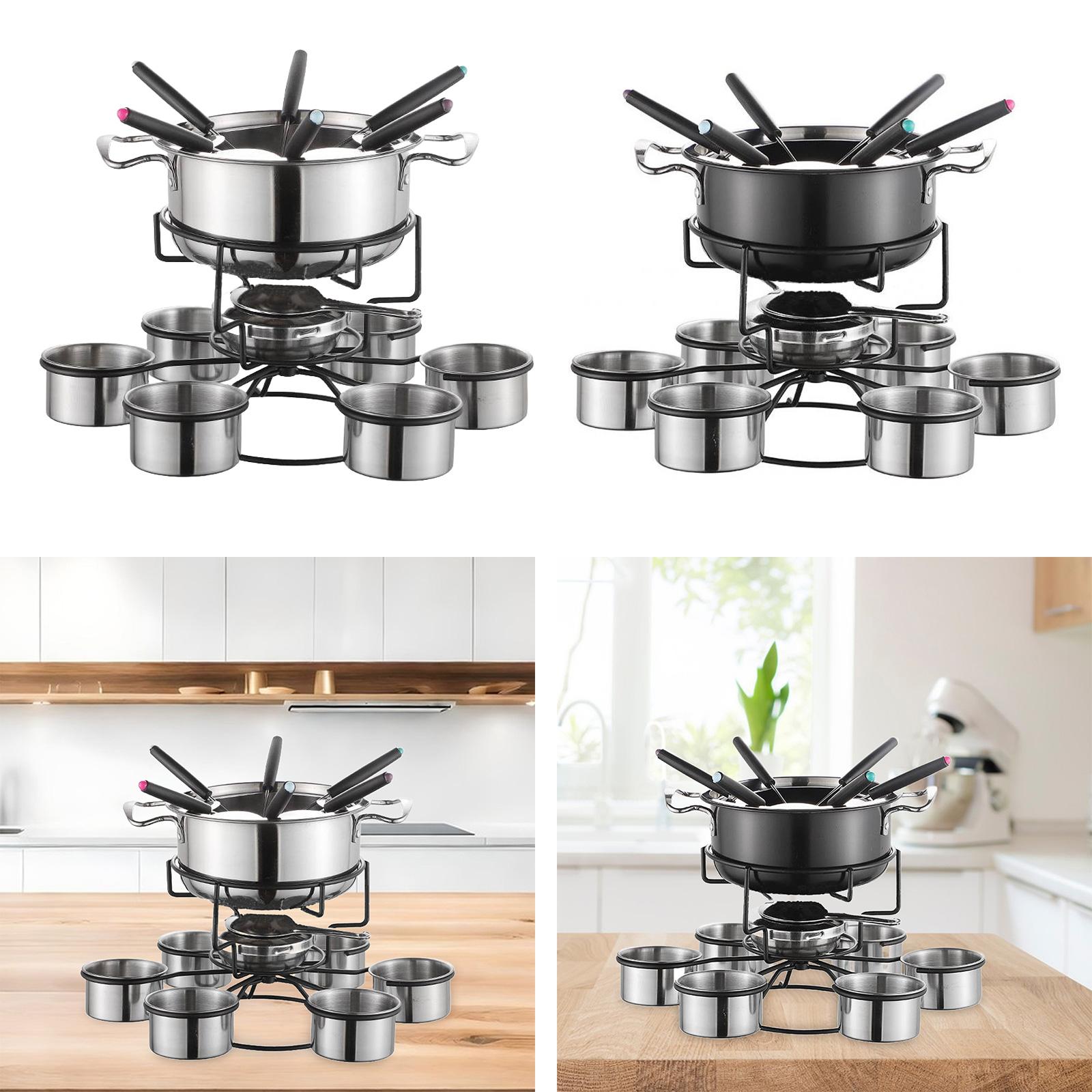 Fondue Pot Set Cooking Stove T - Camping Cooking Sets ulasan dan harga