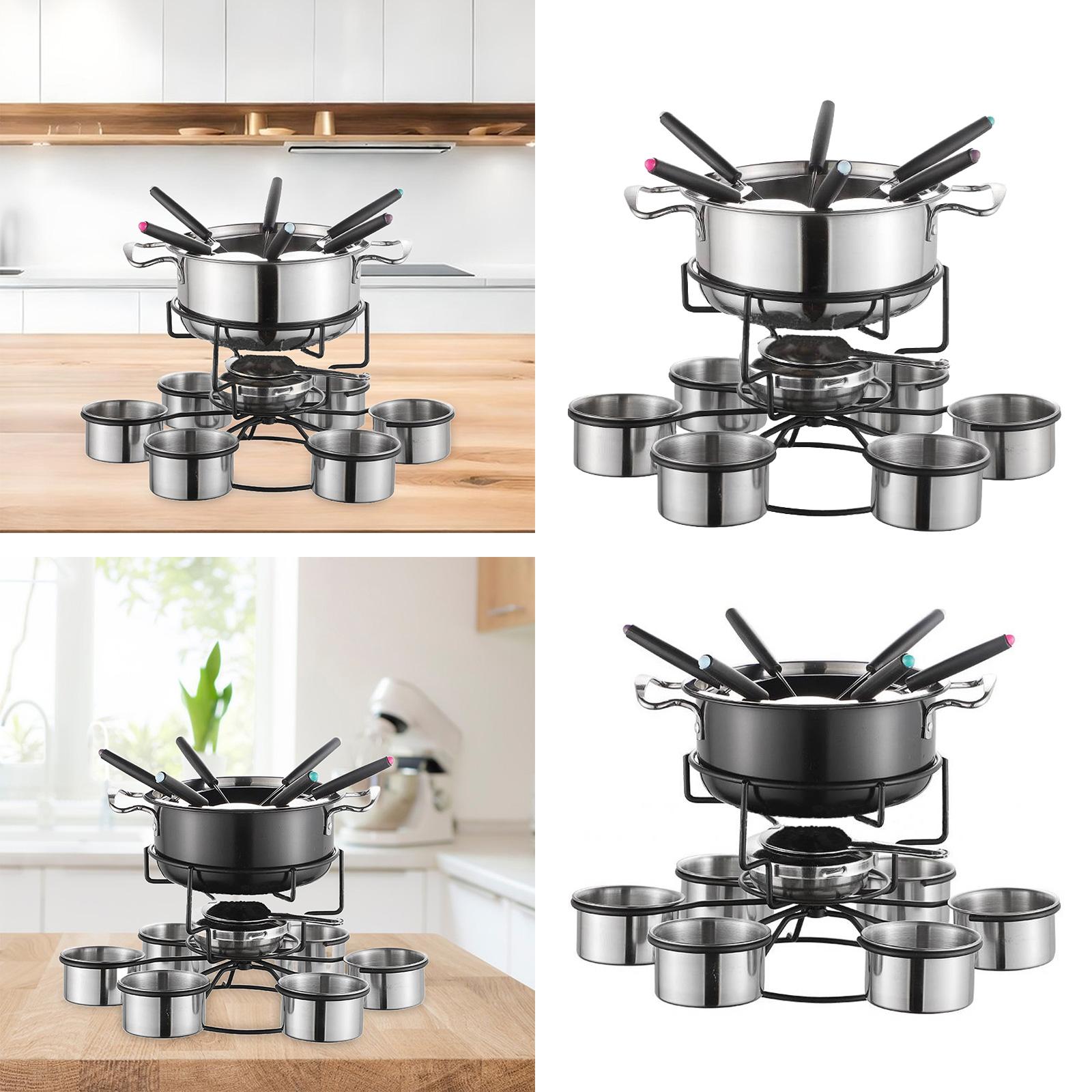 Fondue Pot Set Cooking Stove T - Camping Cooking Sets ulasan dan harga