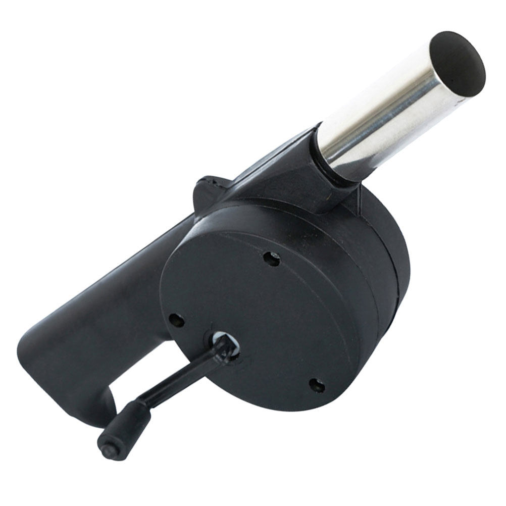 Black Hand Crank Manual Blower - Camping Cooking Equipment ulasan dan harga