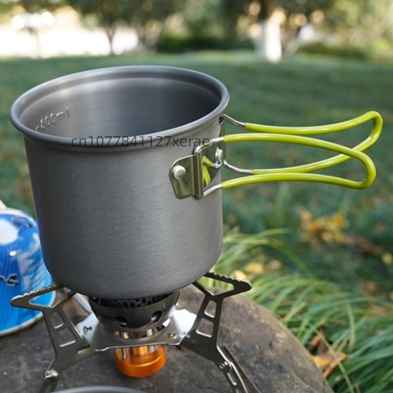 Outdoor Household Portable Alu - Camping Cooking Mess Kit ulasan dan harga